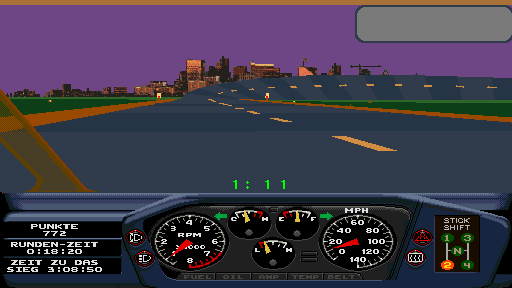 Race Drivin' (compact, German, rev 5) Screenshot