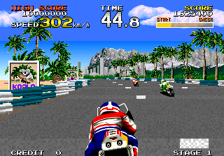 Racing Hero (FD1094 317-0144) Screenshot
