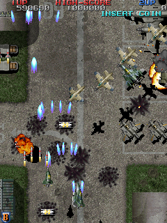 Raiden Fighters 2 - Operation Hell Dive (US, single board) Screenshot