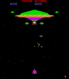 Defend the Terra Attack on the Red UFO Screenshot