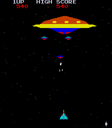 Defend the Terra Attack on the Red UFO (bootleg) Screenshot