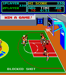 Super Basketball (version H, unprotected) Screenshot