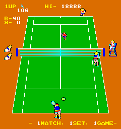 Super Doubles Tennis Screenshot