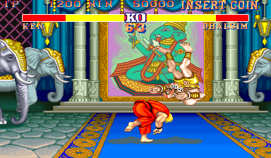 Street Fighter II': Champion Edition (World 920513) Screenshot