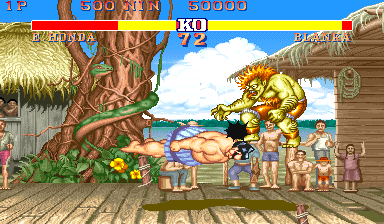 Street Fighter II: The World Warrior (Japan 911210) Screenshot