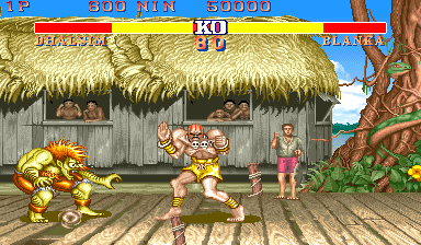 Street Fighter II: The World Warrior (USA 910206) Screenshot
