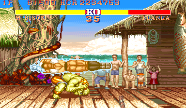 Street Fighter II': Champion Edition (YYC, bootleg) Screenshot