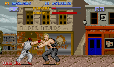 Street Fighter (US, set 2) (protected) Screenshot