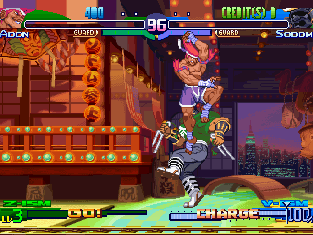 Street Fighter Zero 3 Upper (Japan) (GDL-0002) Screenshot
