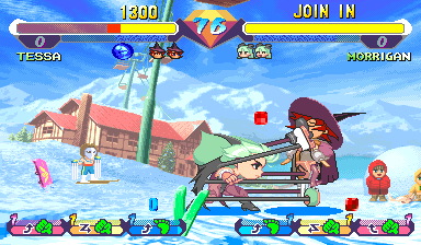 Super Gem Fighter Mini Mix (Hispanic 970904) Screenshot