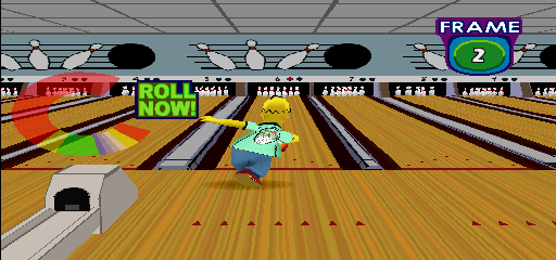 Simpsons Bowling (GQ829 UAA) Screenshot