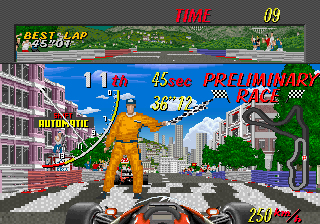 Super Monaco GP (World) (FD1094 317-0126) Screenshot