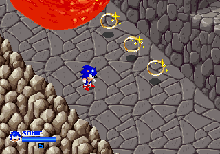 SegaSonic The Hedgehog (Japan, rev. C) Screenshot