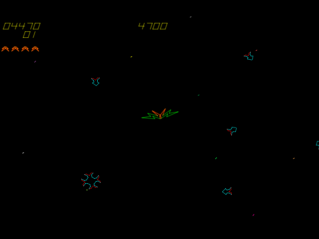 Space Fury (revision C) Screenshot