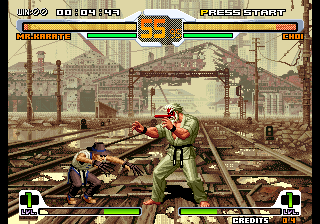 SNK vs. Capcom - SVC Chaos (JAMMA PCB, set 2) Screenshot