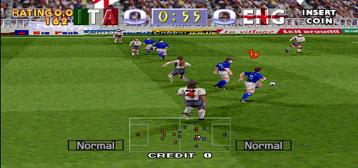 Tecmo World Cup Millennium (Japan) Screenshot