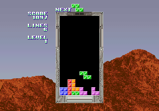 Tetris (set 4, Japan, System 16A) (FD1094 317-0093) Screenshot