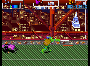 Teenage Mutant Hero Turtles - Turtles in Time (2 Players ver EBA) Screenshot