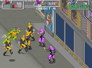 Teenage Mutant Ninja Turtles (Japan 2 Players, version 1) Screenshot