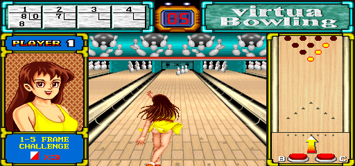 Virtua Bowling (World, V101XCM) Screenshot