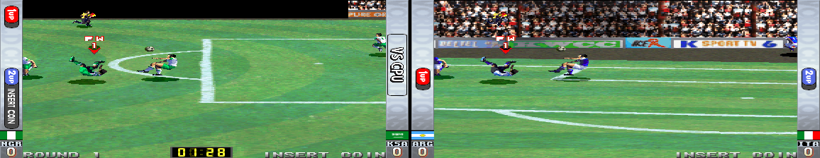 Versus Net Soccer (ver AAA) Screenshot