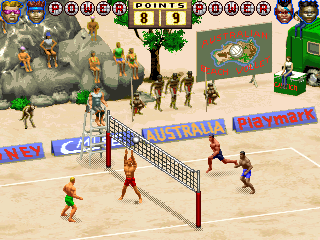 World Beach Volley (set 1) Screenshot