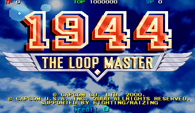 1944: The Loop Master (USA 000620) Title Screen