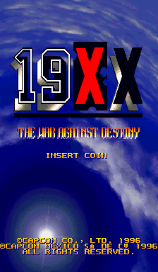 19XX: The War Against Destiny (Hispanic 951207) Title Screen