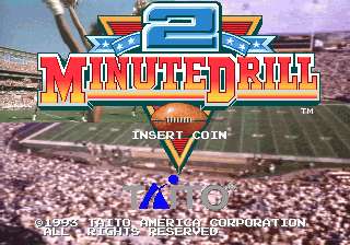 Two Minute Drill Title Screen
