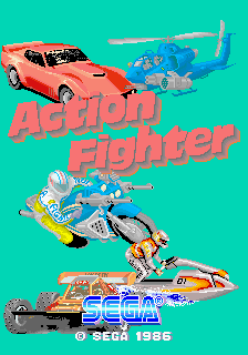 Action Fighter (FD1089A 317-0018) Title Screen