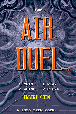 Air Duel (World, M82-A-A + M82-B-A) Title Screen