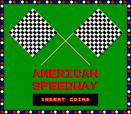 American Speedway (set 2) Title Screen
