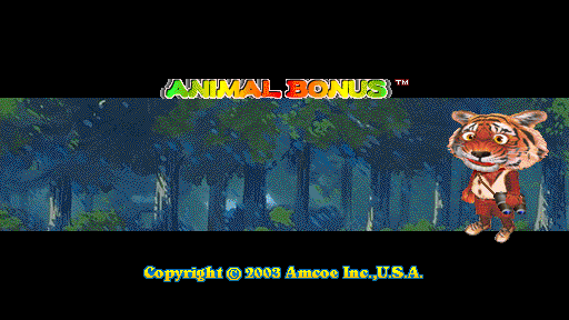 Animal Bonus (Version 1.8LT Dual) Title Screen