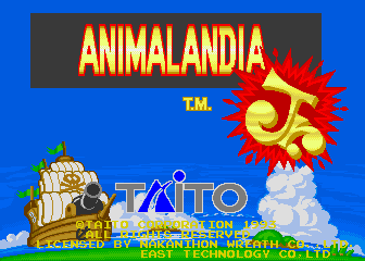 Animalandia Jr. (Spanish) Title Screen