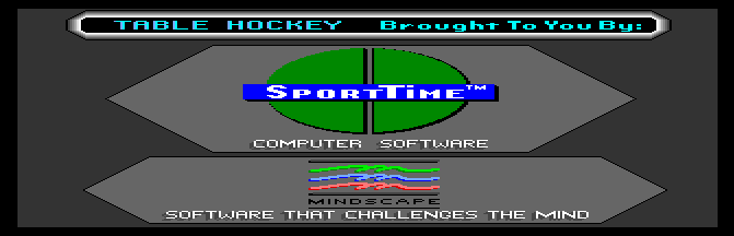 SportTime Table Hockey (Arcadia, set 2) Title Screen