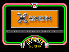 Xenon (Arcadia, V 2.3) Title Screen