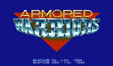 Armored Warriors (USA 941024) Title Screen