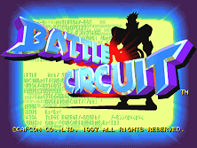 Battle Circuit (Euro 970319) Title Screen