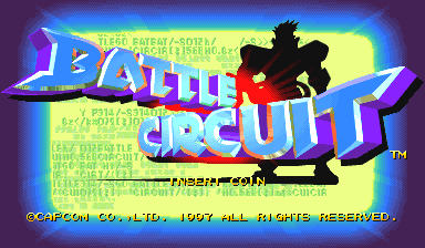 Battle Circuit (Euro 970319 Phoenix Edition) (Bootleg) Title Screen