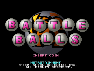 Battle Balls (Hong Kong) Title Screen