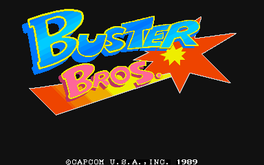 Buster Bros. (USA) Title Screen