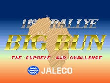 Big Run (11th Rallye version) Title Screen
