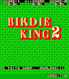 Birdie King 2 Title Screen
