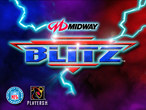 NFL Blitz (boot ROM 1.1) Title Screen