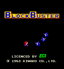 BlockBuster Title Screen
