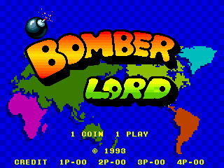 Bomber Lord (bootleg) Title Screen