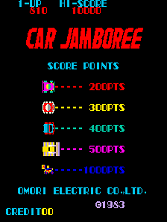Car Jamboree Title Screen