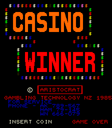 Casino Winner Title Screen
