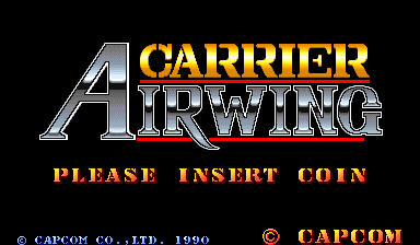 Carrier Air Wing (World 901012) Title Screen
