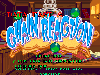 Chain Reaction (World, Version 2.2, 1995.09.25) Title Screen